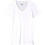 C2JA510101 [アイスタッチエブリ Vネック半袖シャツ ホワイト M MEN'S]