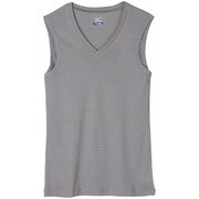 C2JA510207 [アイスタッチエブリ Vネックノースリーブシャツ チャコール LL MEN'S]