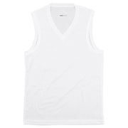 C2JA510701 [ドライサイエンス Vネックノースリーブシャツ ホワイト LL MEN'S]