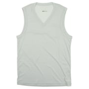 C2JA510702 [ドライサイエンス Vネックノースリーブシャツ アイスグレー LL MEN'S]