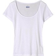 C2JA530101 [アイスタッチエブリ ラウンドネック半袖シャツ ホワイト S WOMEN'S]