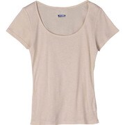 C2JA530148 [アイスタッチエブリ ラウンドネック半袖シャツ ライトベージュ L WOMEN'S]
