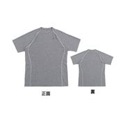スポーツTシャツ [スポールウエア メンズ L 杢グレー]