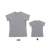 スポーツTシャツ [スポールウエア レディース LL 杢グレー]