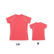 スポーツTシャツ [スポールウエア レディース L 杢レッド]