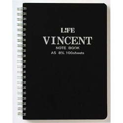 VINCENT（ヴィンセント）ノート A5 N185e