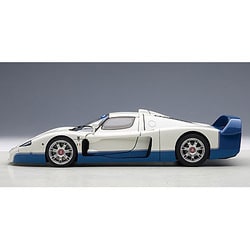 マテルエリート 1/18 マセラティ MC12　ホワイト/ブルー Maserati MC12 (Pearl White/ Blue) | HLJ.com