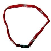 AE スリーブ付ダイヤルロック 100cm レッド 86452