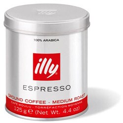 イリー（illy)エスプレッソ粉 ミディアムロースト（クラシコ）２５０ｇ×６缶 illy イリー（illy)ブレンド エスプレッソ粉 ミディアムロースト