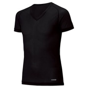 1107609 [ジオライン クールメッシュ VネックTシャツ メンズ Lサイズ ブラック]