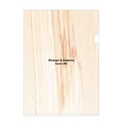 A4クリアホルダー アイボ WOOD-32-01