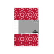 POCKETノート 方眼 レッド RCP-BO-02