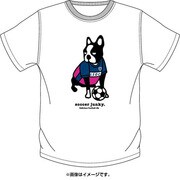 YSJ15102-1-S [横浜FC×サッカージャンキー限定コラボ Jリーグ2015開幕記念Tシャツ （GKパンディアーニ） ホワイト S]