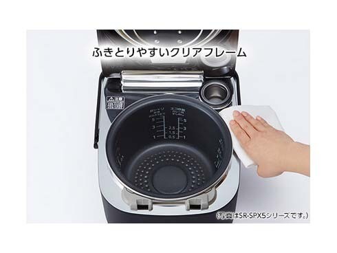 Panasonic SR-PW105 可変圧力IHジャー炊飯器 概要 スチーム&可変圧力IHジャー炊飯器 SR-SPX105 | 炊飯器