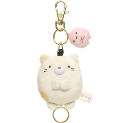 ヨドバシ Com サンエックス San X Fr すみっコぐらし ぬいぐるみリールキーホルダー ねこ 通販 全品無料配達