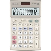 CASIO カシオ 本格実務電卓 12桁　JS-20WK　ゴールド カシオ計算機 本格実務電卓 ゴールド JS-20WK-GD - アスクル