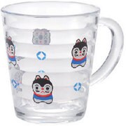 和コココロモノ アクリルマグカップ 260ml いぬハリコ IWA-7113