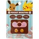 POKE-526B [ポケットモンスター キャラボタンシール イーブイ]