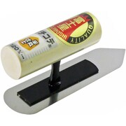 ステンレス プチ半丸仕上鏝 120mm 0.5mm厚