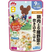 大満足ごはん 鶏肉と6種野菜の炊き込みごはん G-4 120g [対象 月齢：9ヶ月頃～]