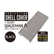 SONY WALKMAN Aシリーズ用 シェルカバー ブラック IMD-CA551BK