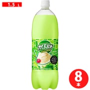 がぶ飲みメロンクリームソーダ PET 1.5L×8本 [炭酸飲料]