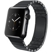 Apple Watch 38mmスペースブラックステンレスケースとスペースブラックリンクブレスレット