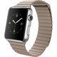 Apple Watch 42mmステンレスケースとストーンレザーループ M