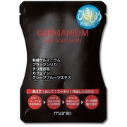 マニス ゲルマソルトボディバス ブラック [入浴剤 25g]