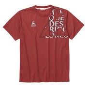 QB011641-RED -L [半袖シャツ Lサイズ レッド]