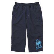 QB381141-NVY-L [クロス7分丈パンツ Lサイズ ネイビー]