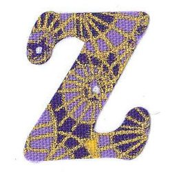 ファブリックステッカー JT 黄色 和傘紫 Z