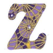 ファブリックステッカー JT 黄色 和傘紫 Z