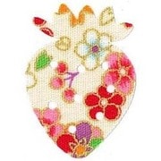 ファブリックステッカー JT 白 桜 いちご