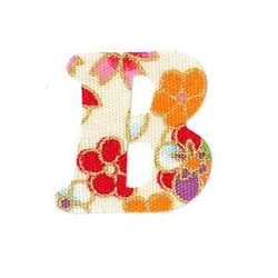 ファブリックステッカー JT 白 桜 B