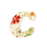 ファブリックステッカー JT 白 桜 C