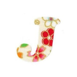 ファブリックステッカー JT 白 桜 J