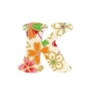ファブリックステッカー JT 白 桜 K