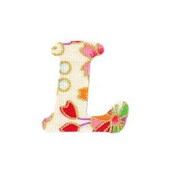 ファブリックステッカー JT 白 桜 L