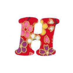 ファブリックステッカー JT 赤 小桜小梅 H