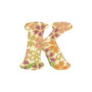 ファブリックステッカー JT 白 金小桜 K