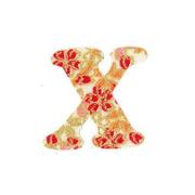 ファブリックステッカー JT 白 金小桜 X