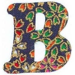 ファブリックステッカー JT 紺 金小桜 B