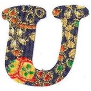 ファブリックステッカー JT 紺 金小桜 U