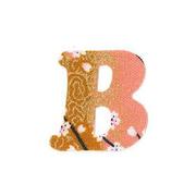 ファブリックステッカー JT 金茶 山桜 B