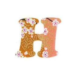 ファブリックステッカー JT 金茶 山桜 H