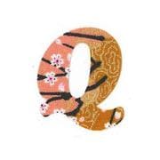 ファブリックステッカー JT 金茶 山桜 Q