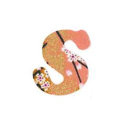 ファブリックステッカー JT 金茶 山桜 S