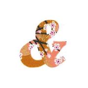 ファブリックステッカー JT 金茶 山桜 &