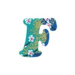ファブリックステッカー JT 青 山桜 F
